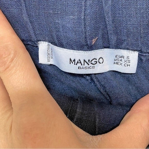 Mango Women’s 100% Linen Pants - Picture 6 of 7